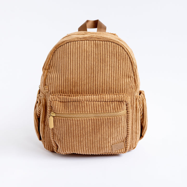 The Play Date Mini Backpack- Rust Camel